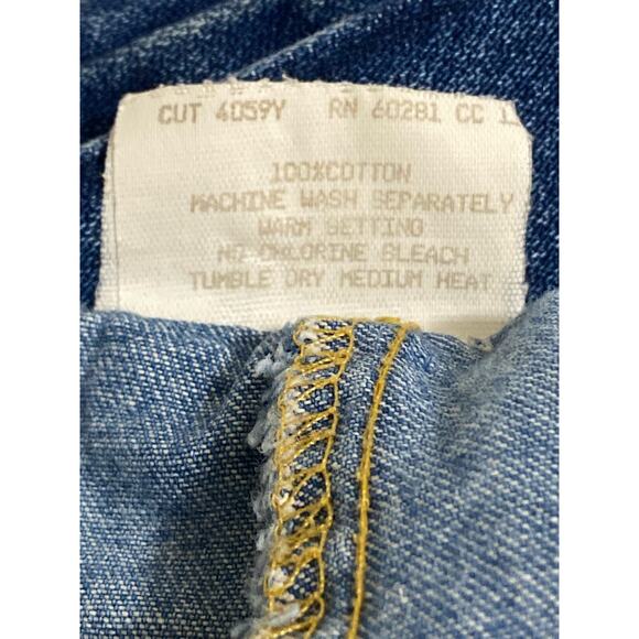 Vtg American Legends Blue Jeans Womens Size 10 Cotton Retro USA Pleated Mom 80s - Picture 6 of 7